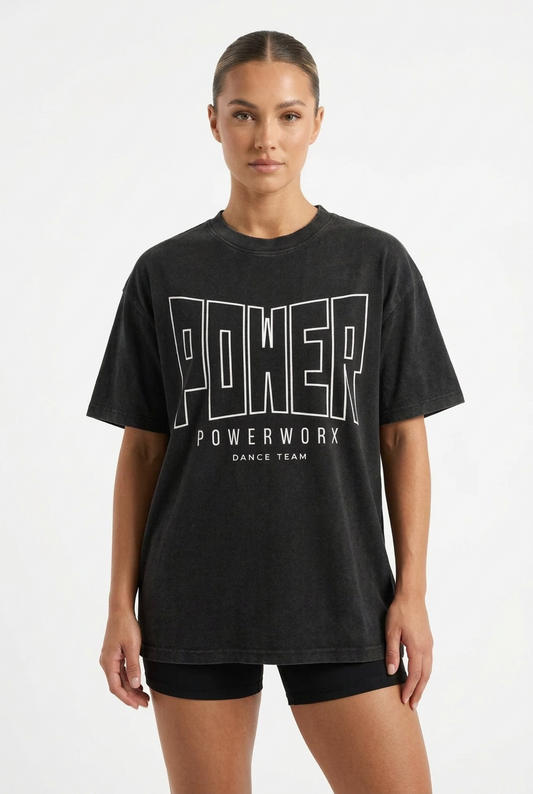 (PWD) Mineral Wash Waffle Knit T-Shirt
