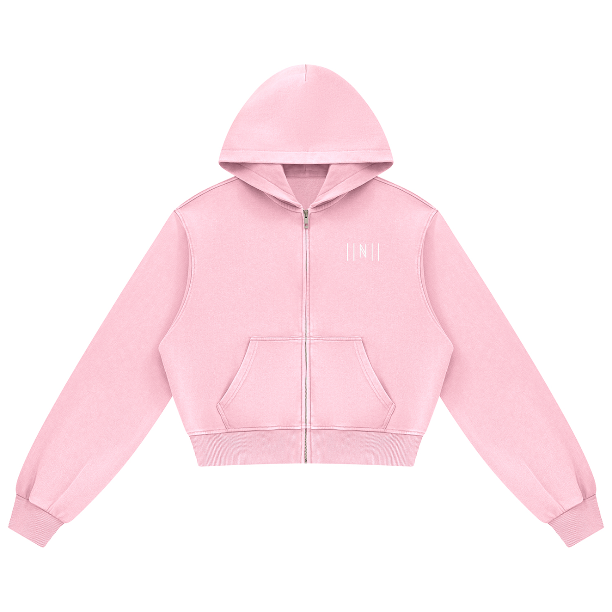 Women's Mineral Wash Full Zip Hoodie