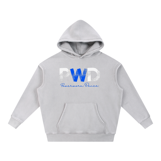 (PWD) Unisex Snow Wash Fleece Oversize Hoodie-2