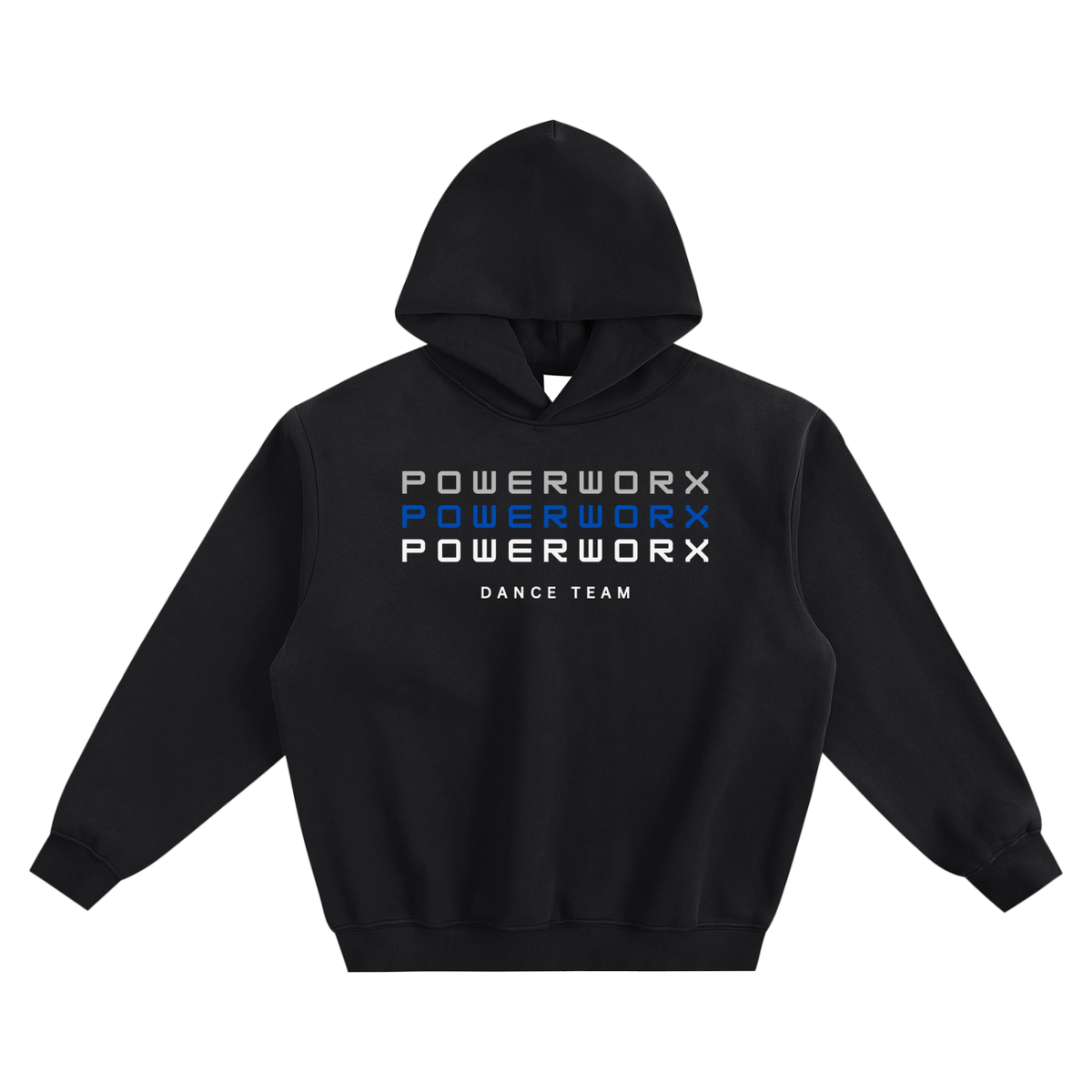 (PWD) Fleeced Boxy Hoodie - stripe