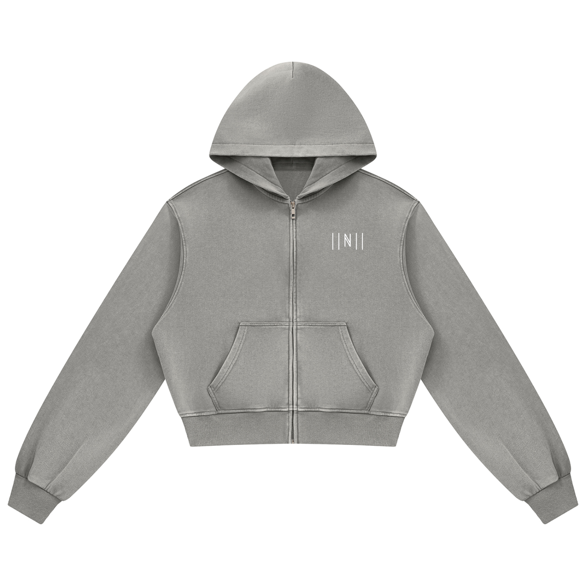 Women's Mineral Wash Full Zip Hoodie