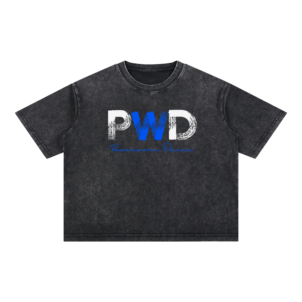 (PWD) Mineral Wash Boxy Cotton T-Shirt- brush