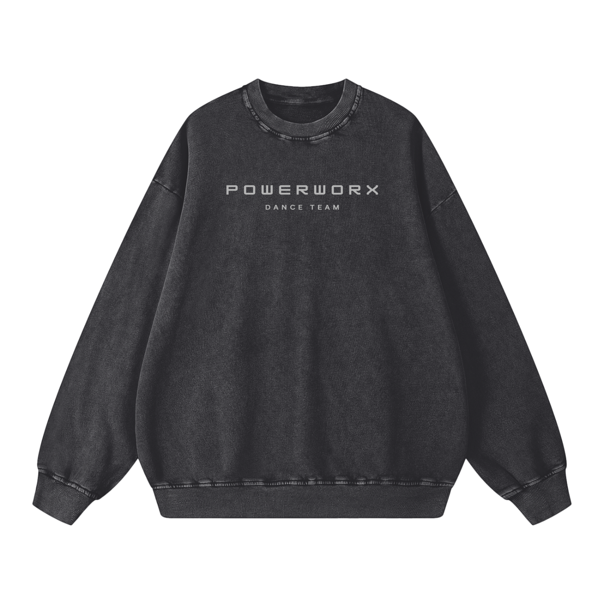 (PWD) Snow Washed Oversized Sweatshirt- 3P