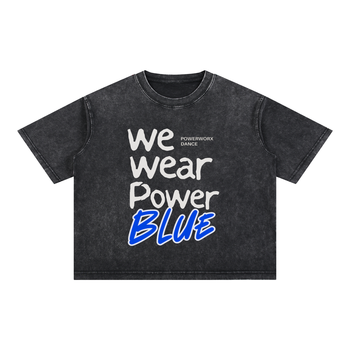 (PWS) Mineral Wash Boxy Cotton T-Shirt