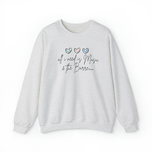 Sweatshirt:: Ballet sweatshirt for dancer barre| gift for dancer, dance teacher, ballerina, cheer, yoga, gymnast