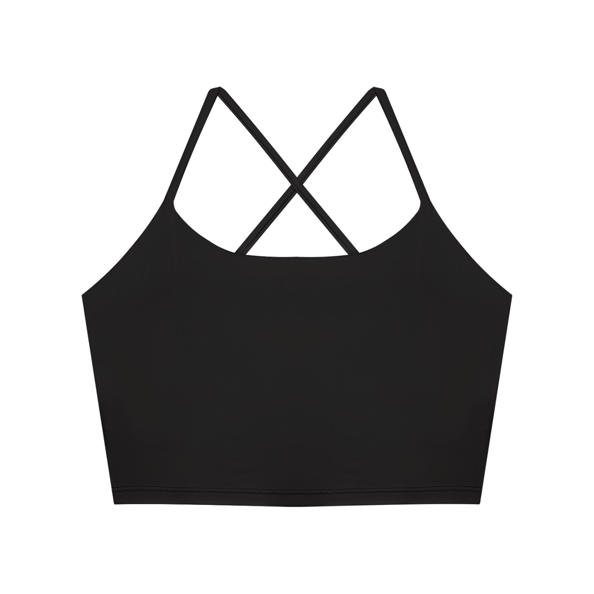 Women's Ruched Cropped Yoga Tank Top