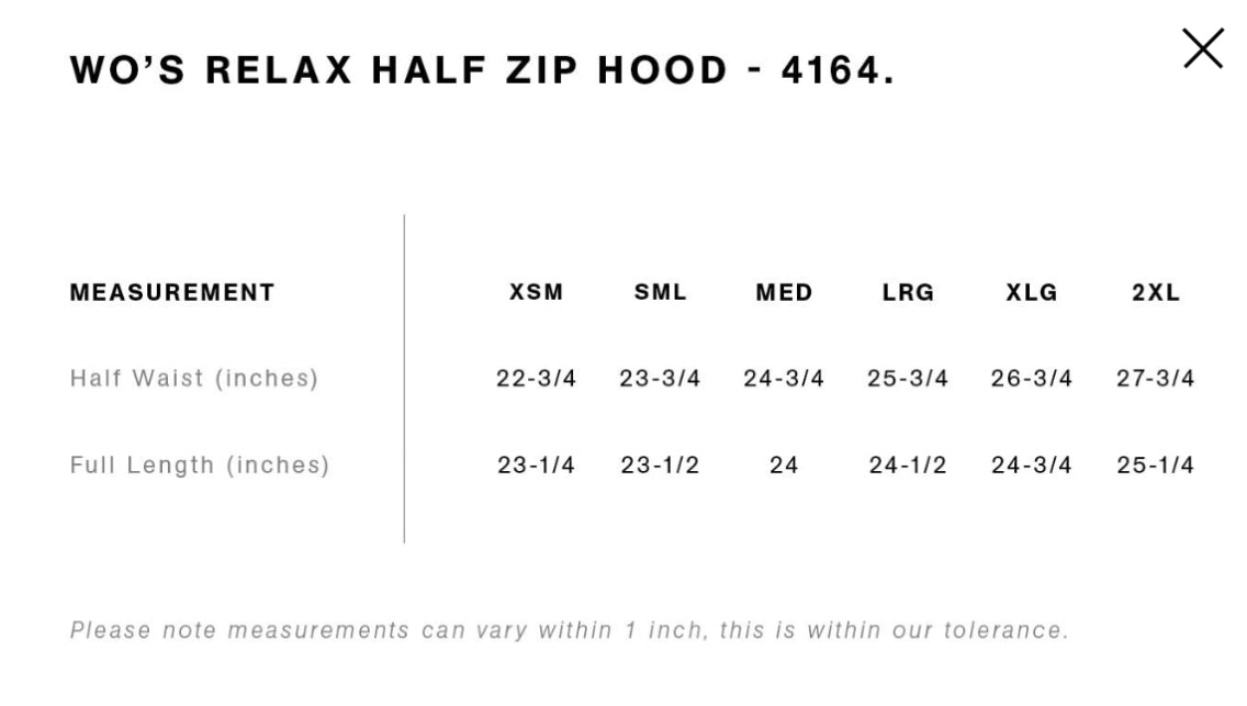 PWD| Wo's Relax 1/2 Zip Hood sweatshirt