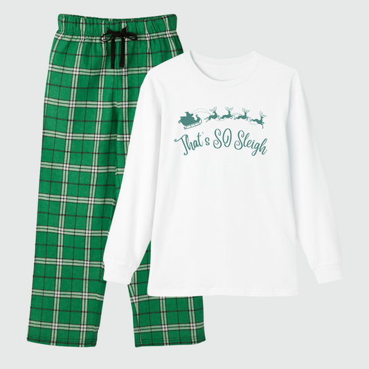 Kids Long Sleeve Matching Outfit |gift set kids| sleigh