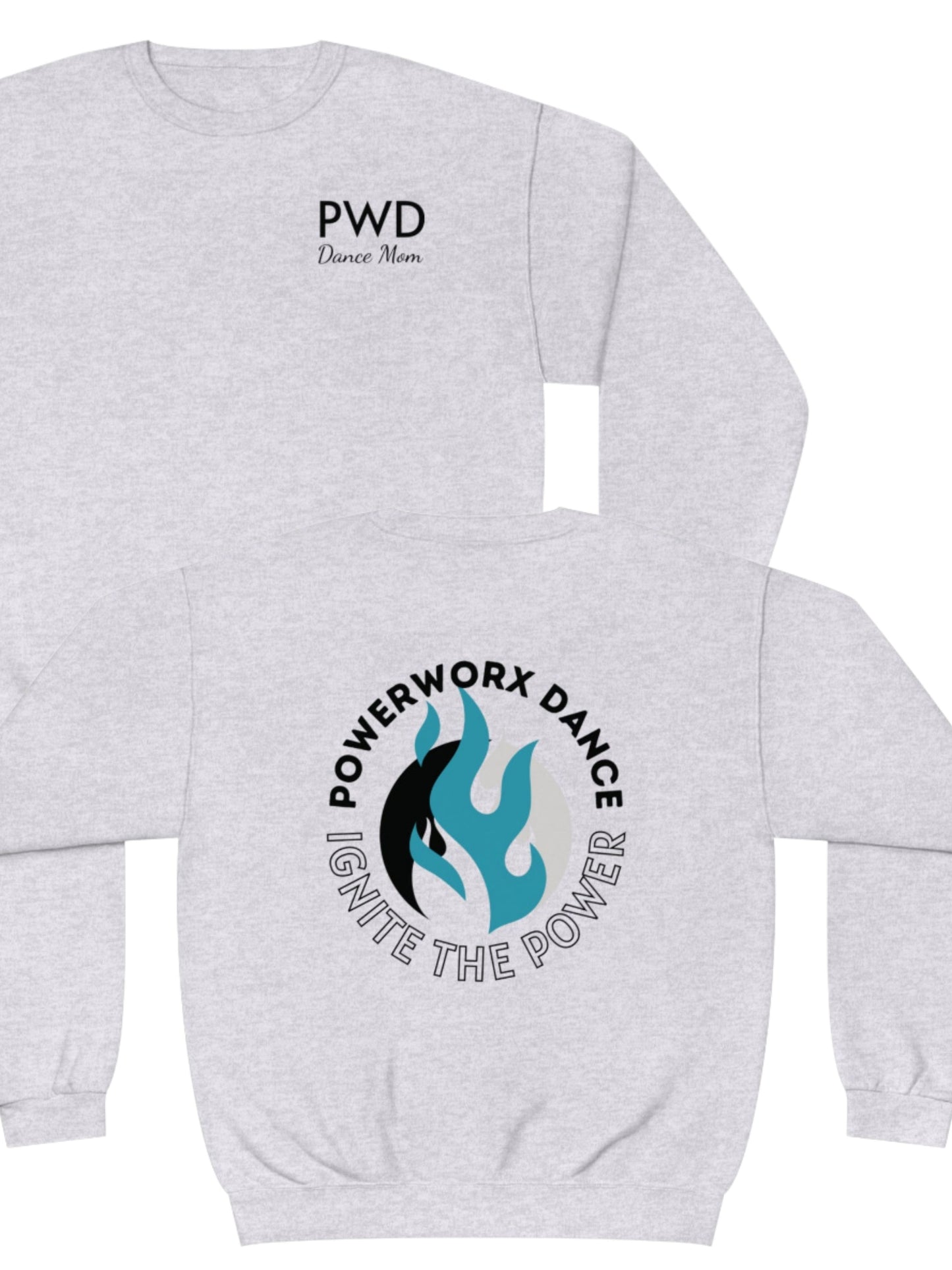 PWD | Adult Unisex Sweatshirt | Circle Ignite - Custom