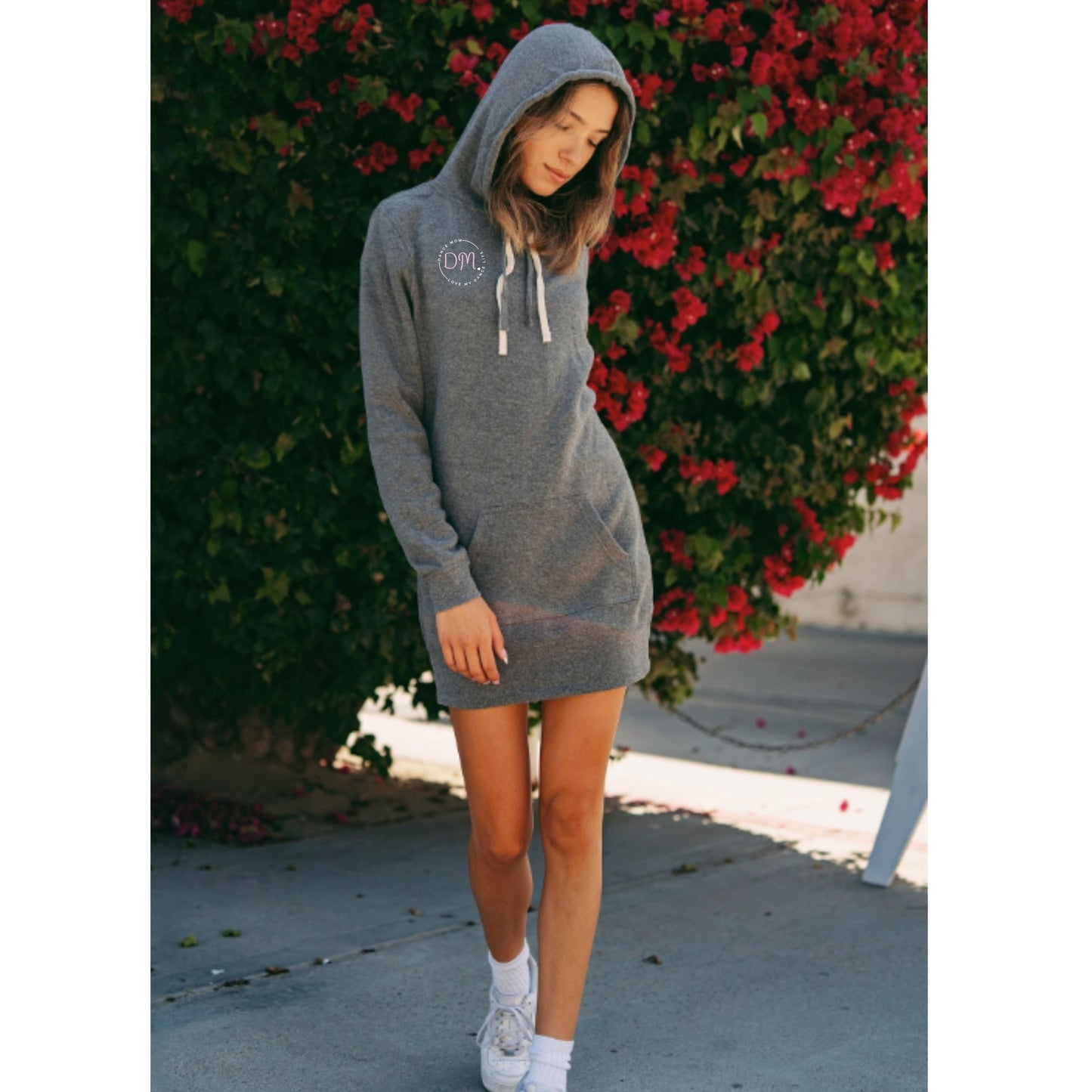 Dance Mom Fashion - Hooded Sweatshirt Dress