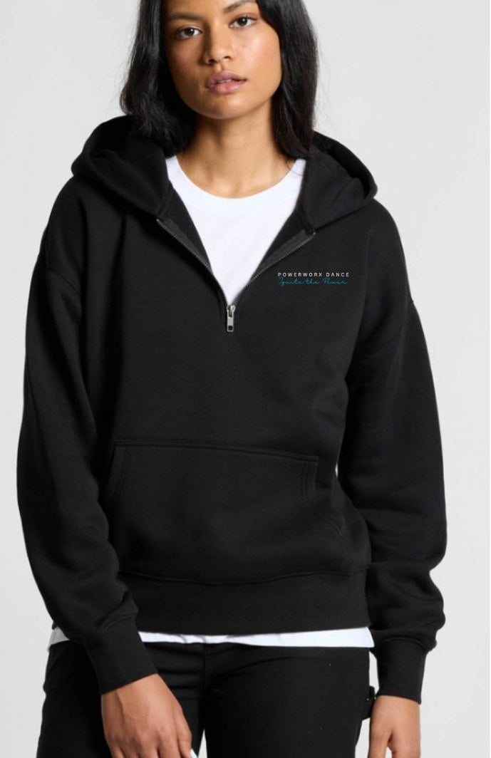 PWD| Wo's Relax 1/2 Zip Hood sweatshirt