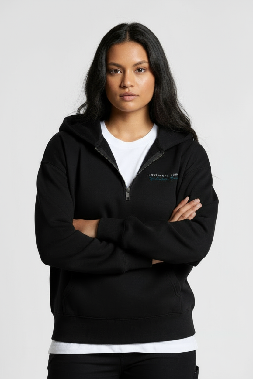 PWD| Wo's Relax 1/2 Zip Hood sweatshirt