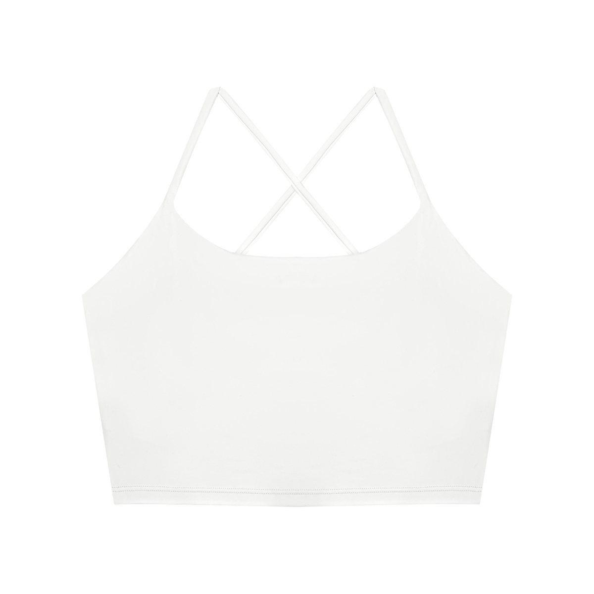 Women's Ruched Cropped Yoga Tank Top
