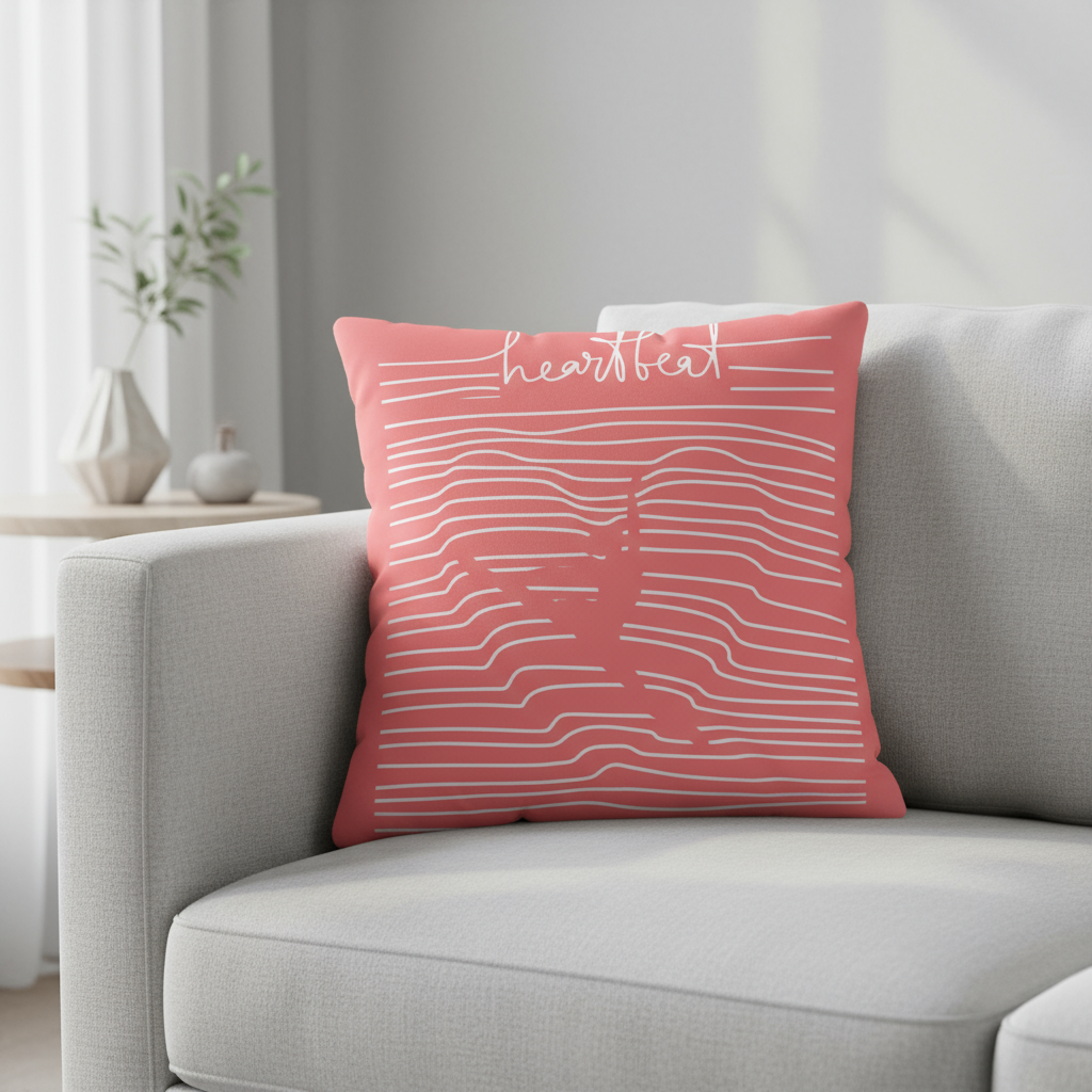 Heartbeat dance Pillow