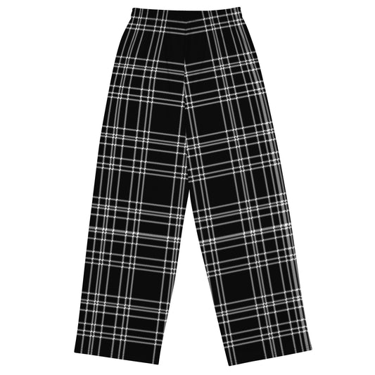 PWD| unisex wide-leg pants | Plaid Power