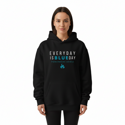 PWD | Unisex oversized hoodie- Blue