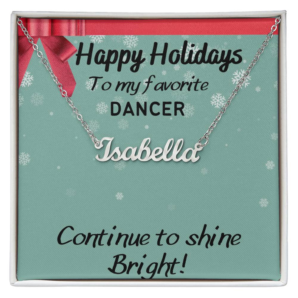 Artistree:: Holiday Gift- Favorite Dancer