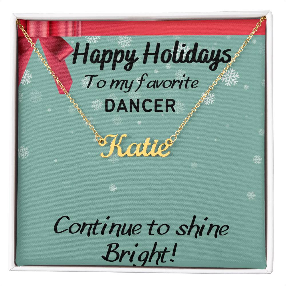 Artistree:: Holiday Gift- Favorite Dancer