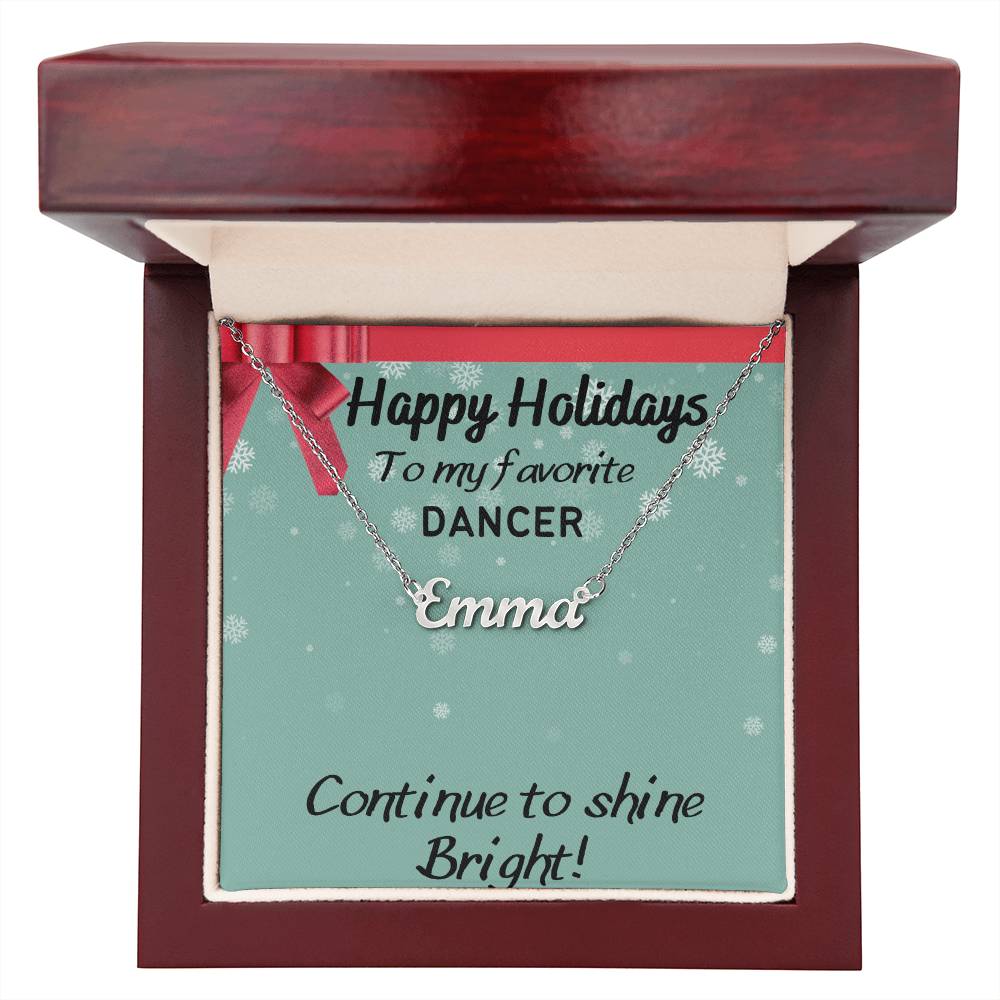 Artistree:: Holiday Gift- Favorite Dancer