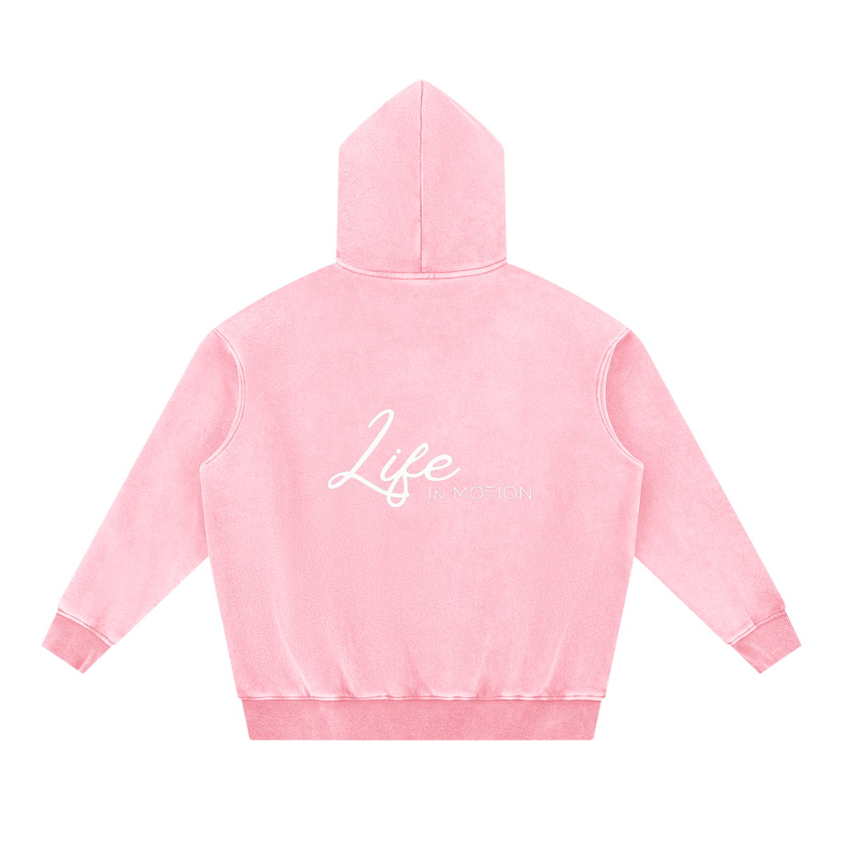 Snow Wash Fleece Oversize Hoodie