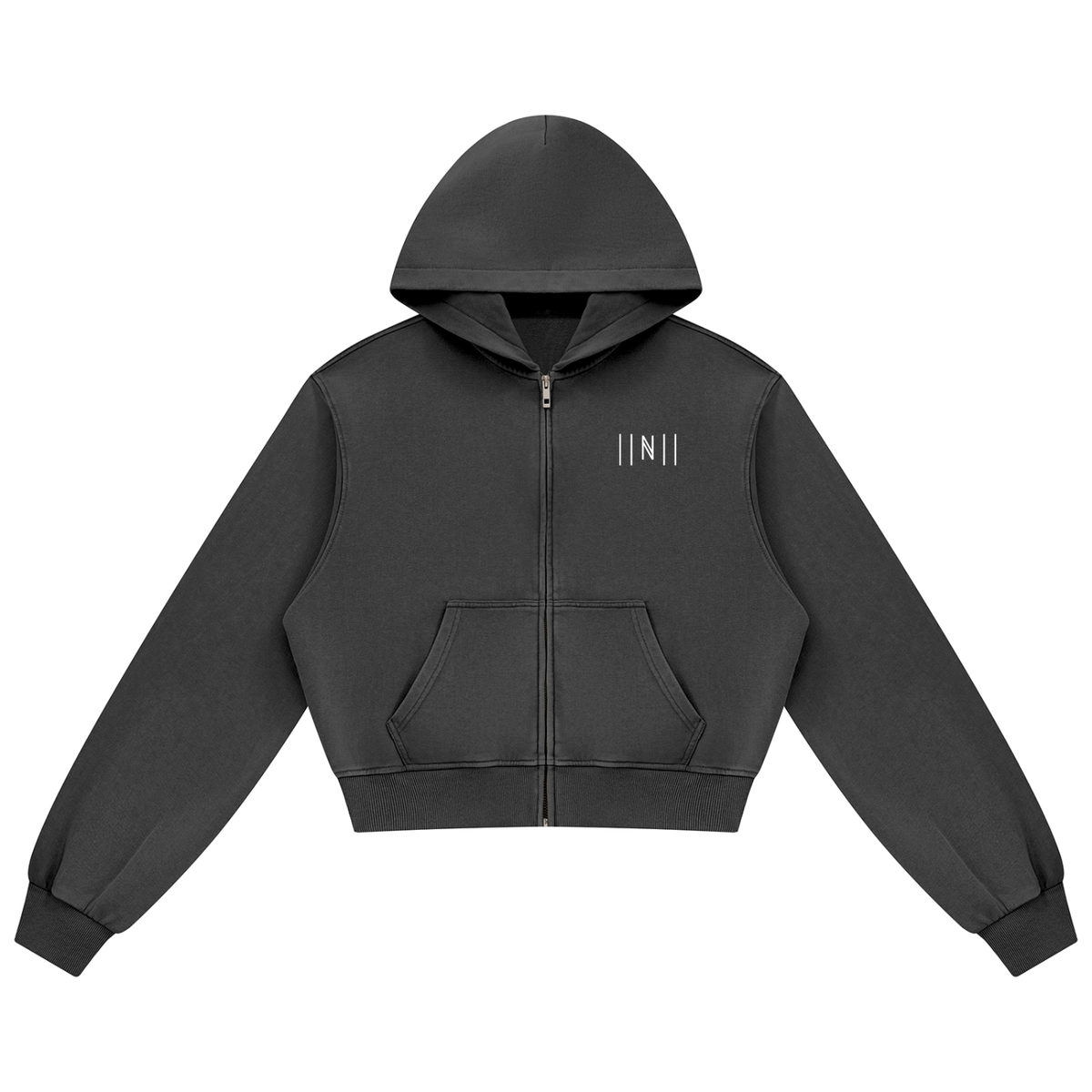 Women's Mineral Wash Full Zip Hoodie