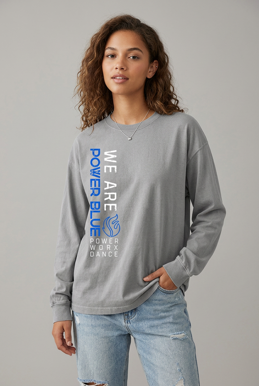 (PWD) Unisex Vintage Washed Long Sleeve T-Shirt