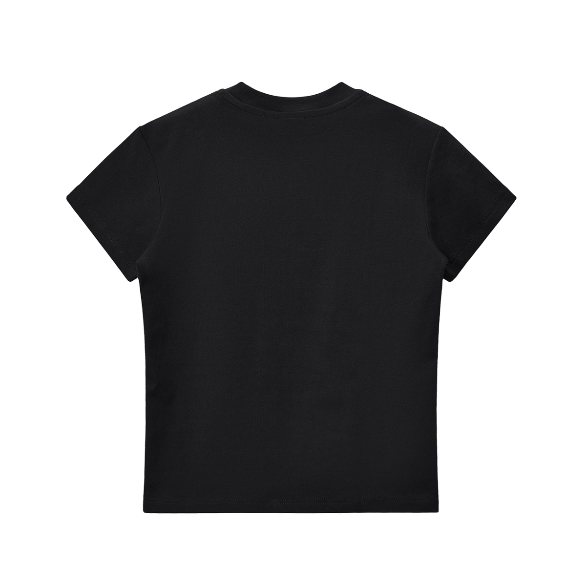 (PWD) Essential Bodycon Crewneck T-Shirt