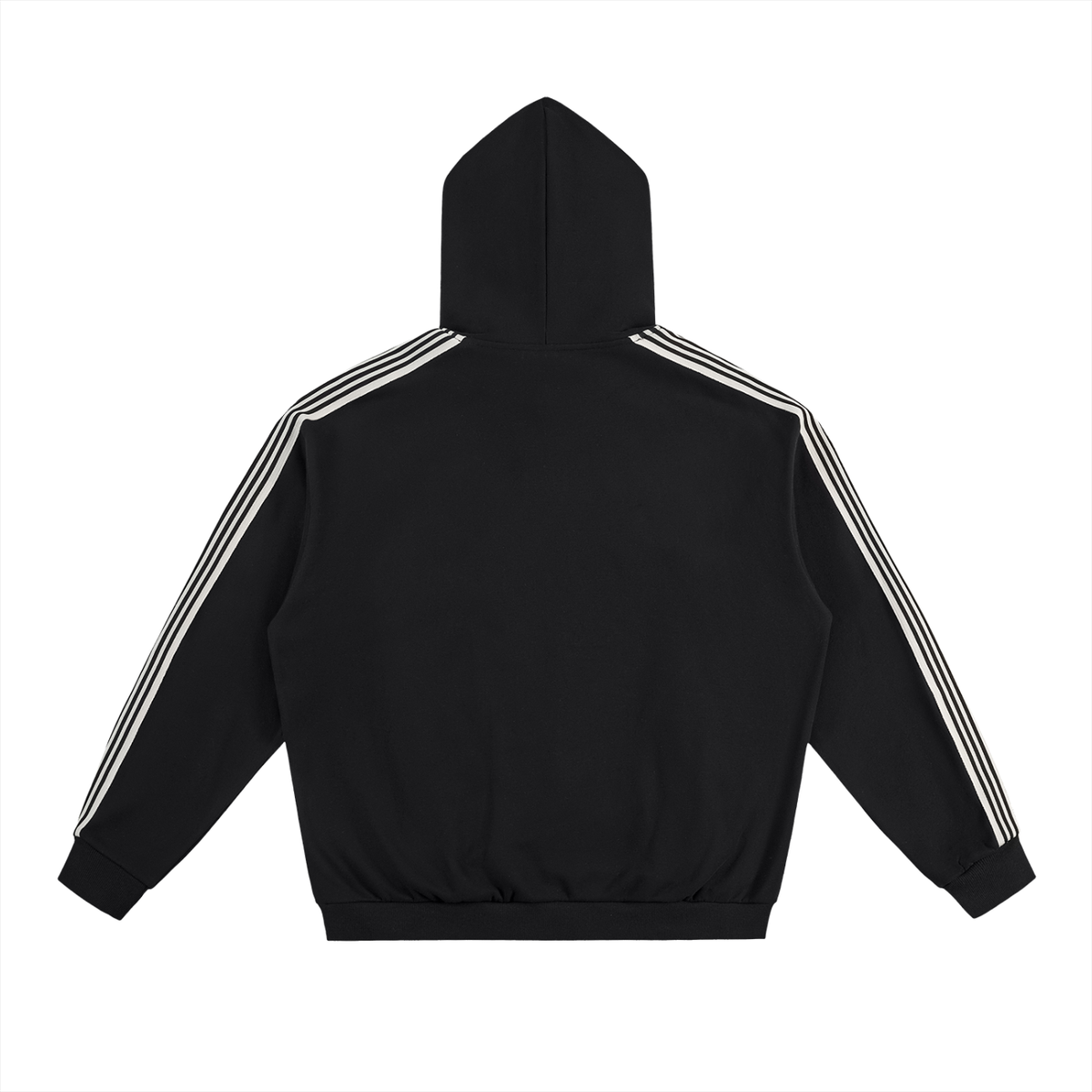 Side Stripe Drop-Shoulder Hoodie