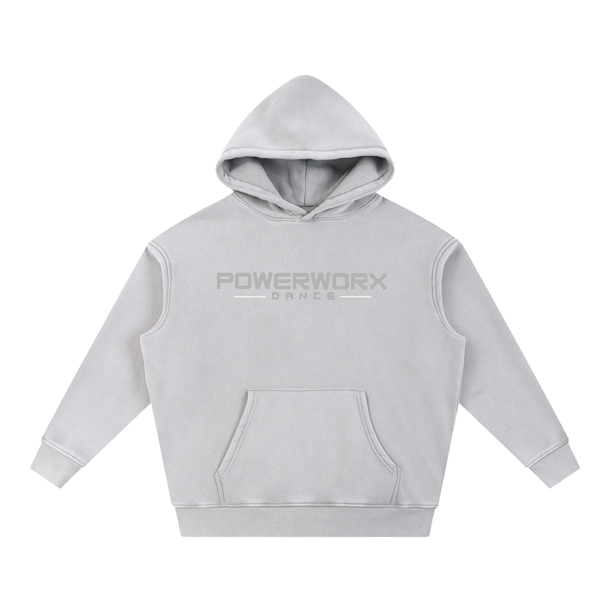 (PWD) Snow Wash Fleece Oversize Hoodie - 3P