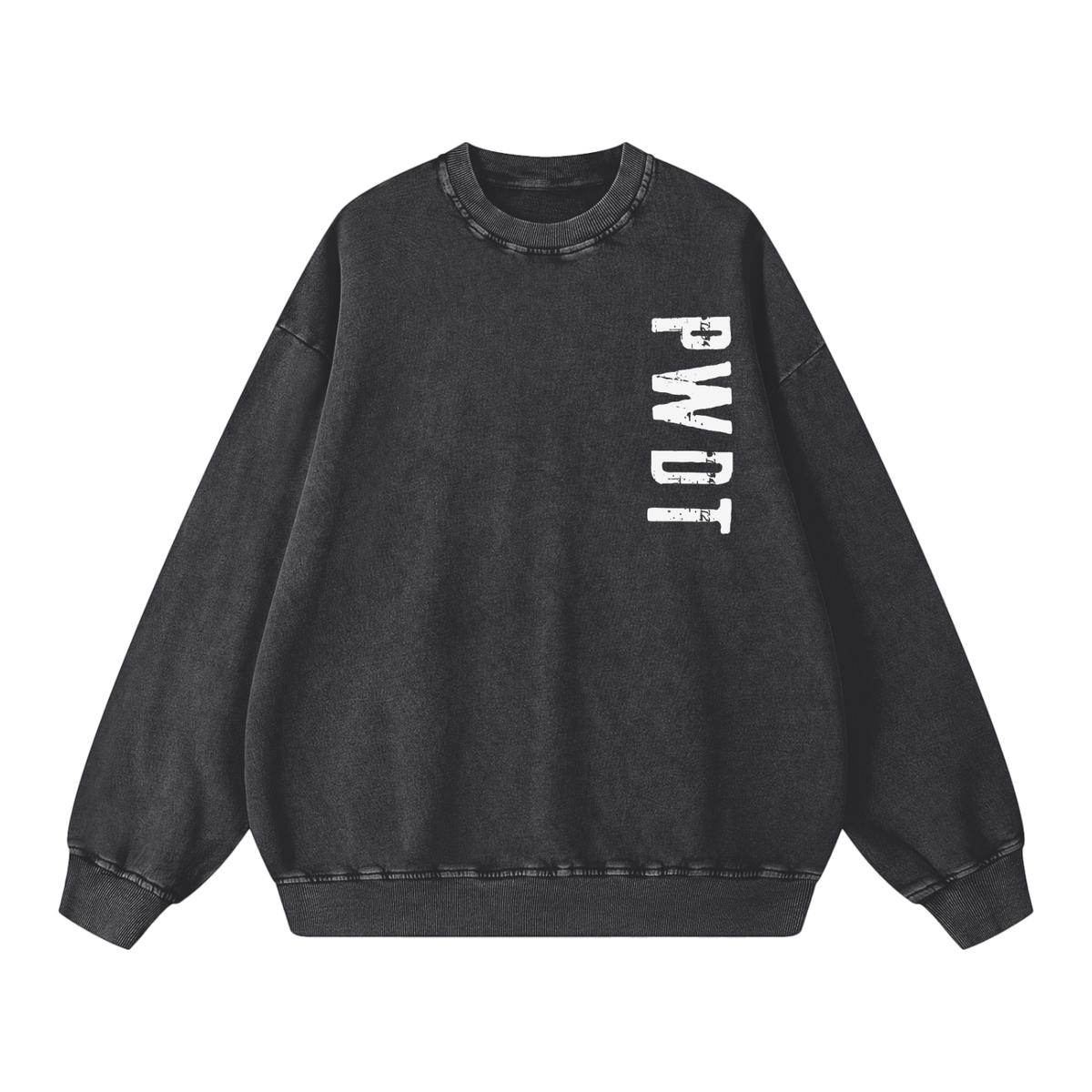 (PWD) Unisex Snow Washed Oversized Sweatshirt - Team 11