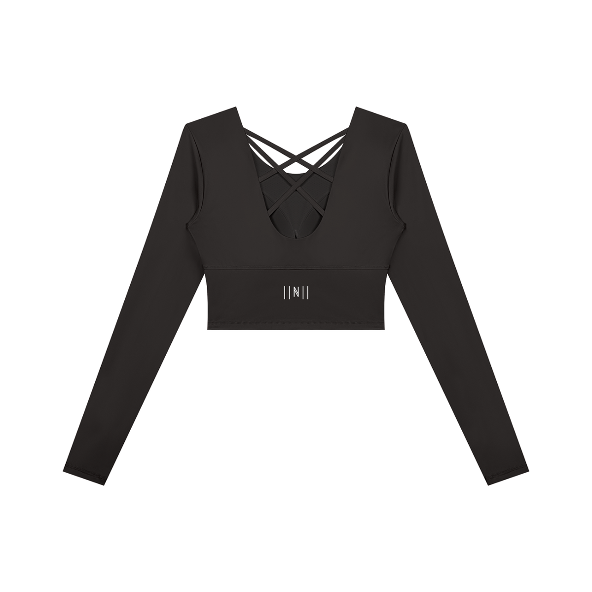Women's Cropped Long Sleeve Yoga T-Shirt