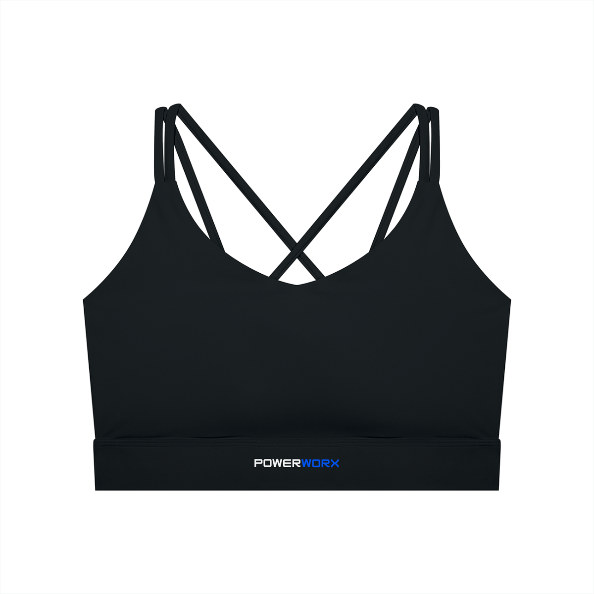 (PWD) Women's Lycra Cropped Yoga Sport Bra -PWdance