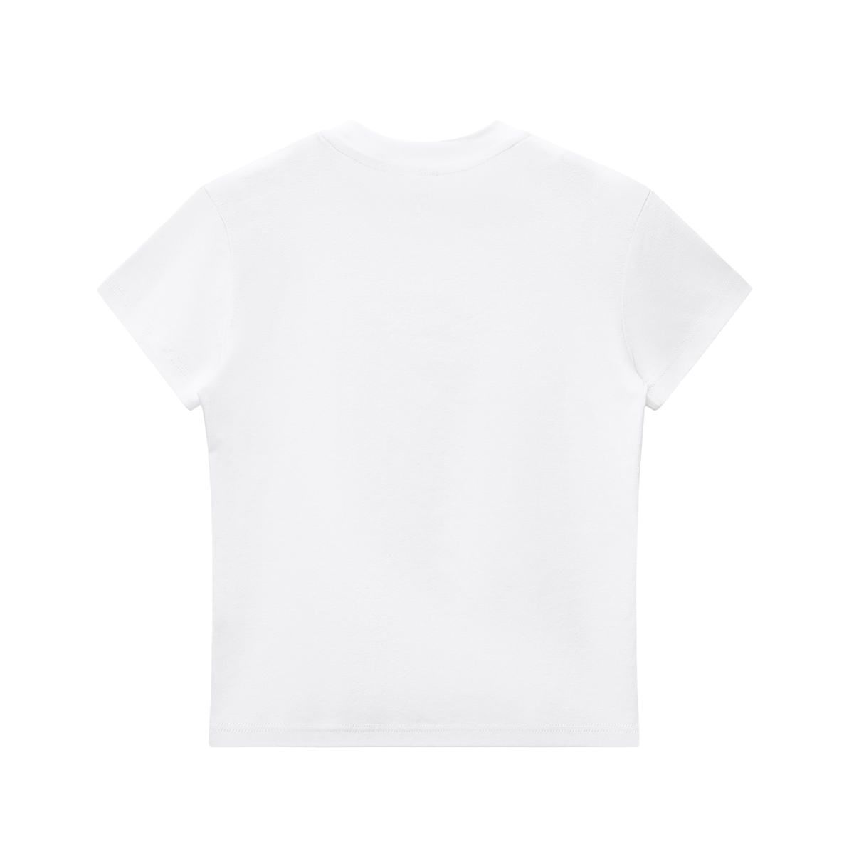 (PWD) Essential Bodycon Crewneck T-Shirt