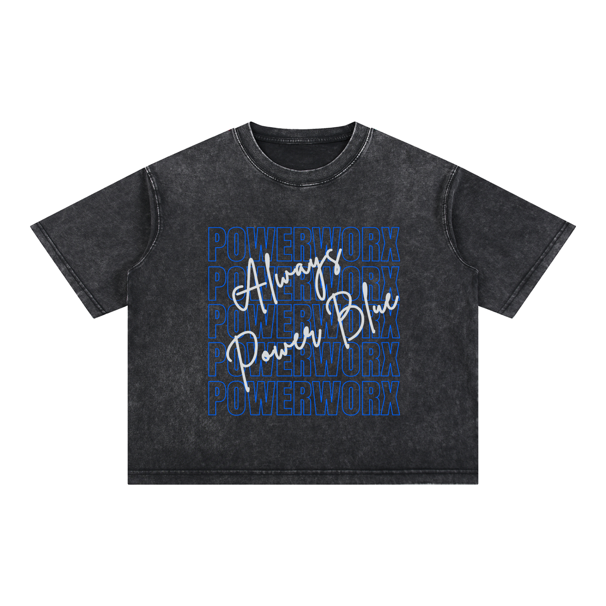 Mineral Wash Boxy Cotton T-Shirt