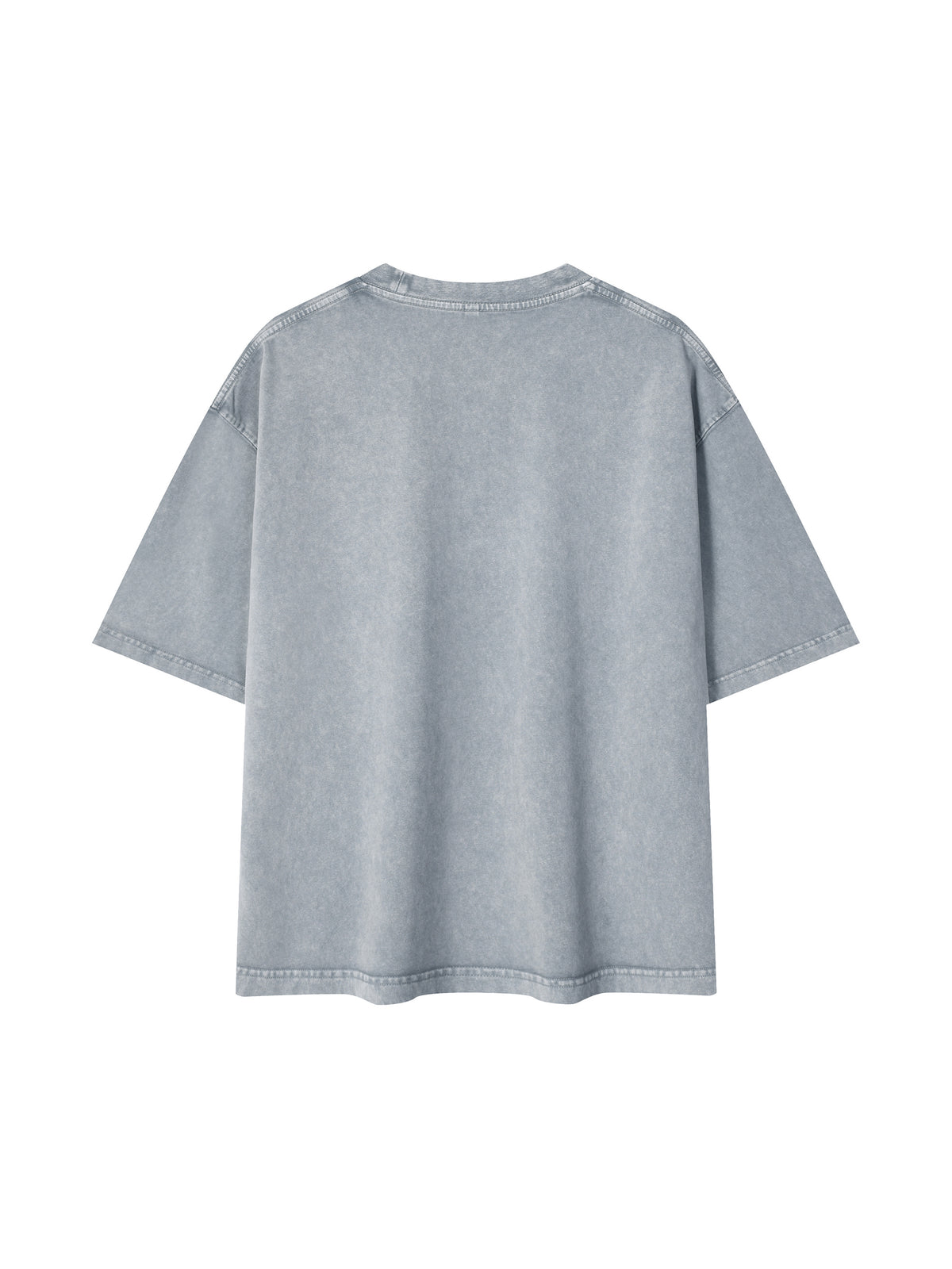 (PWD) Mineral Wash Boxy Cotton T-Shirt- brush