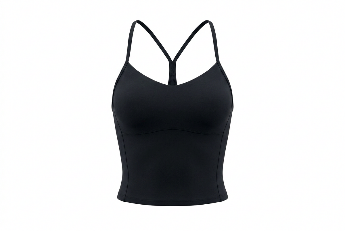 (PWD) Women’s Solid Color Yoga Sports Bra