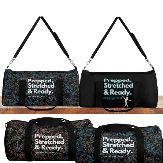 Rosalee:: Prepped, Stretched & Ready Dancer Duffel Bag + personalization