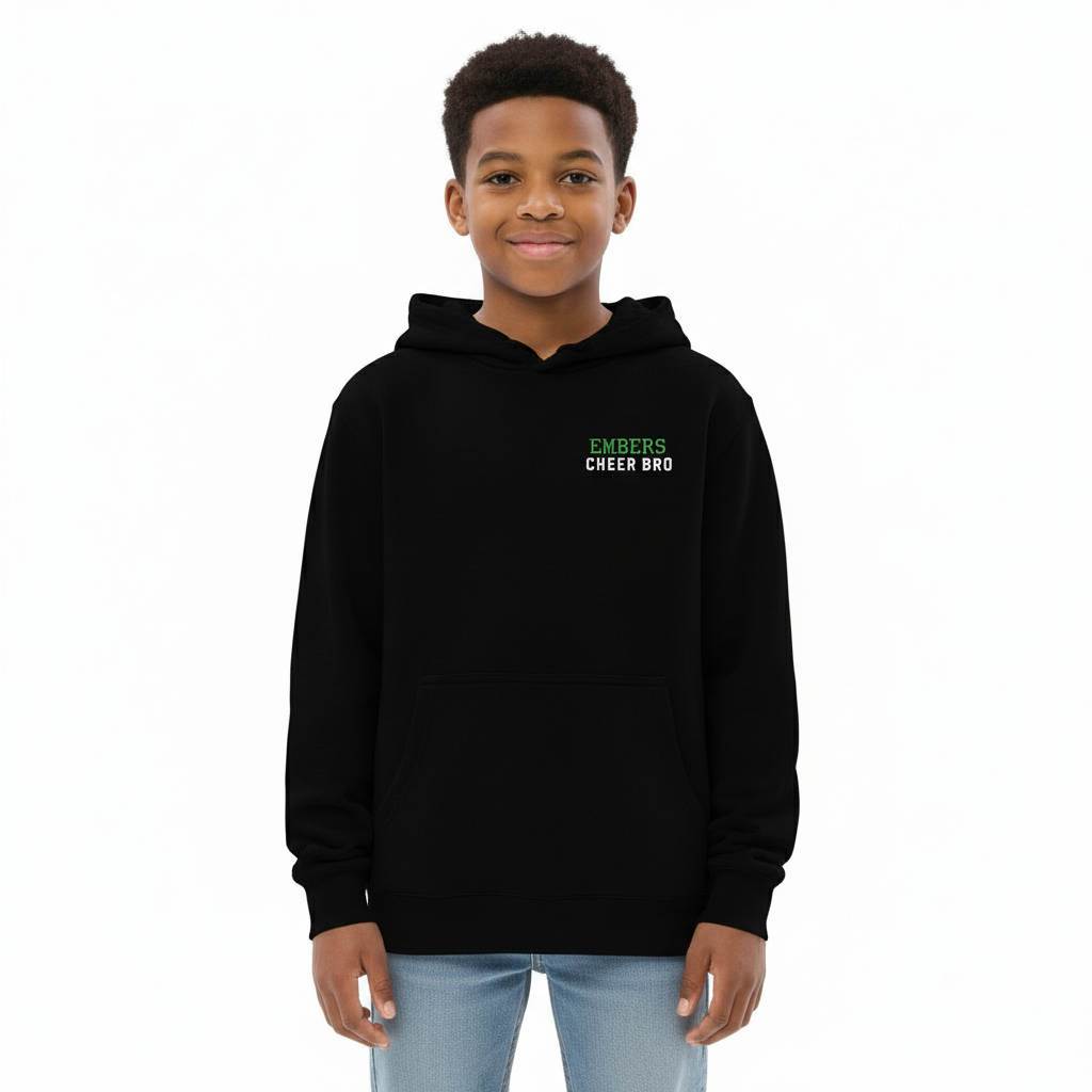Cheer Bro Kids fleece hoodie - hit zero