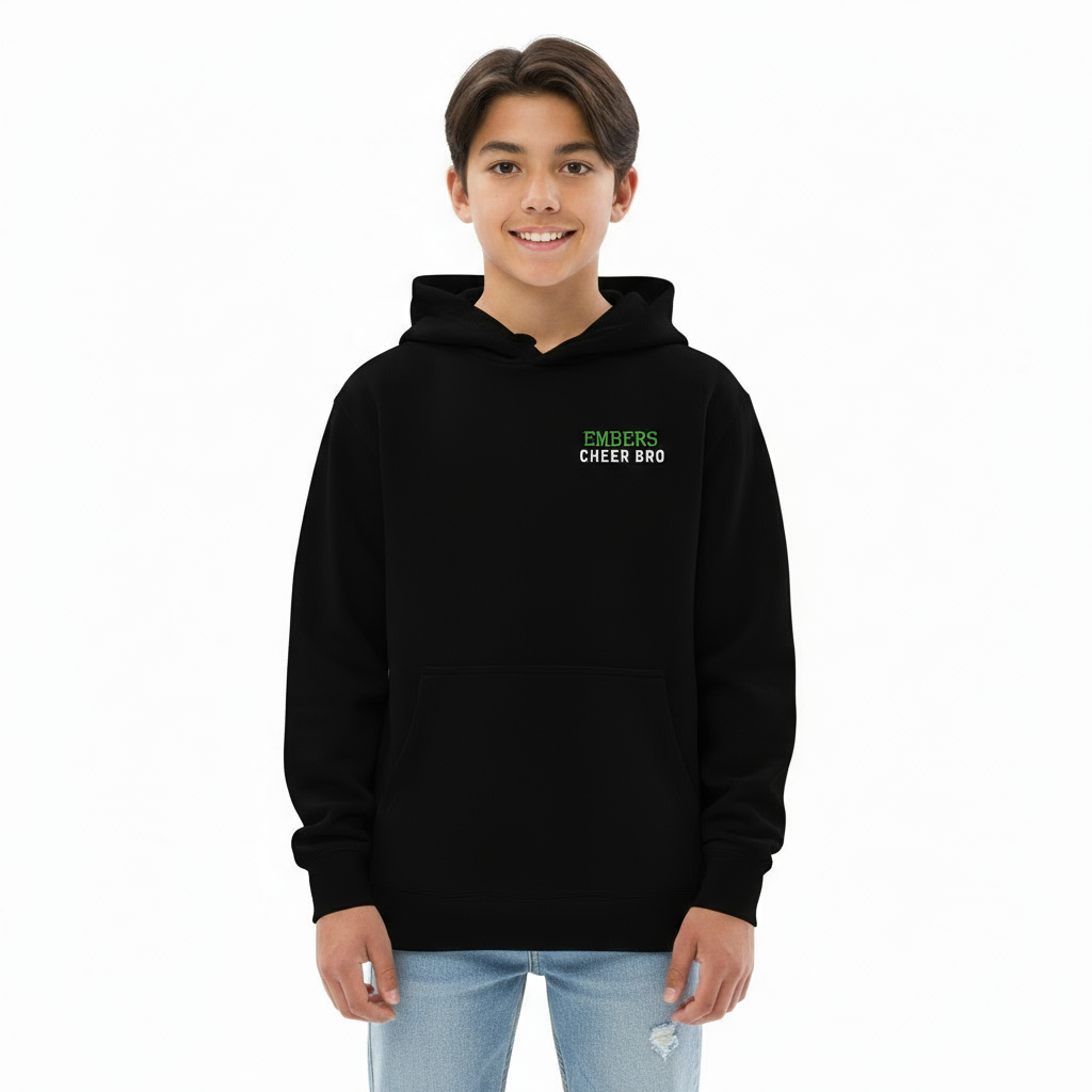 Cheer Bro Kids fleece hoodie - hit zero
