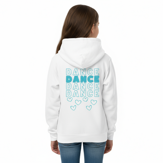 PWD | Kids |Fleece Hoodie| Dance Hearts