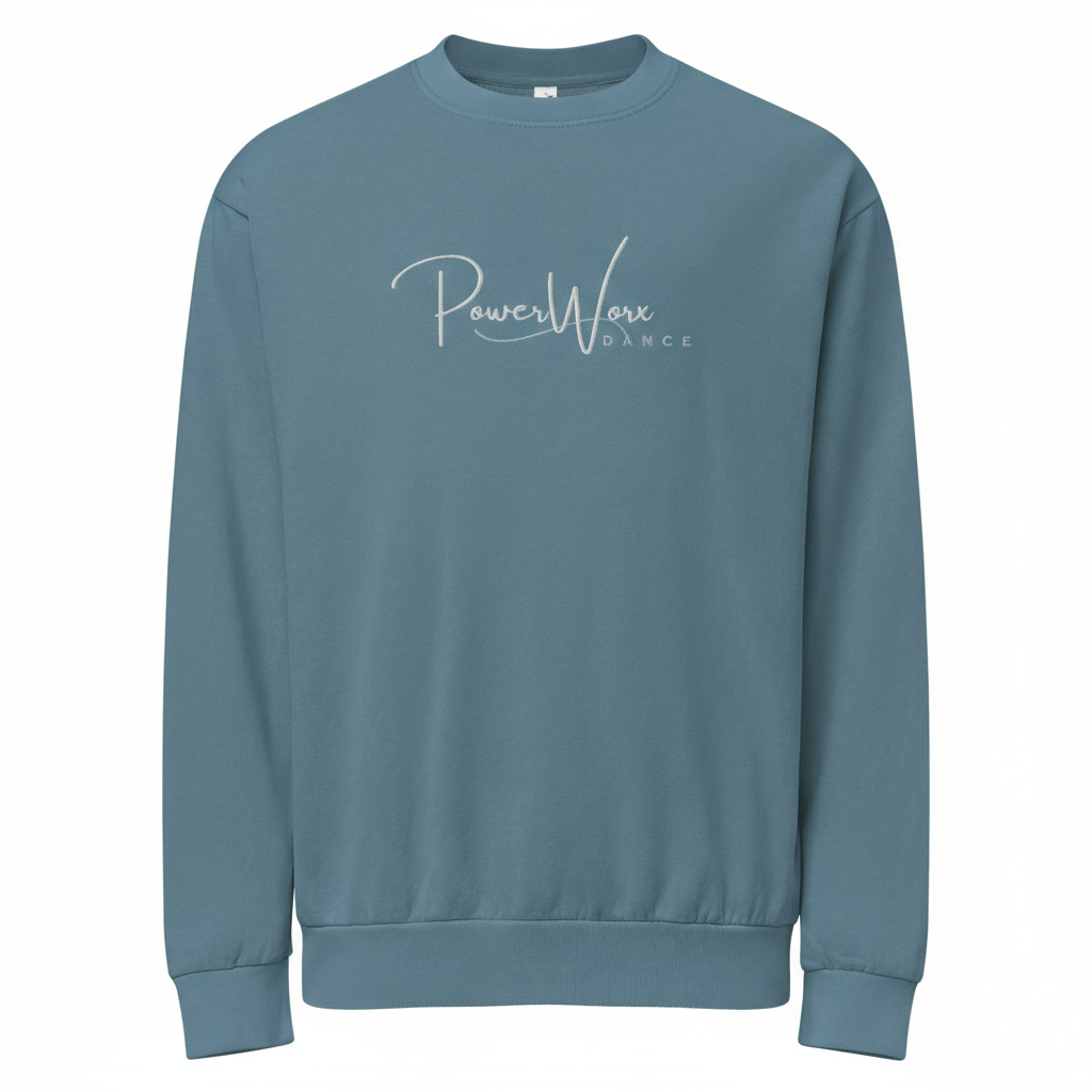 PWD| Adult Embroidered Heavyweight sweatshirt