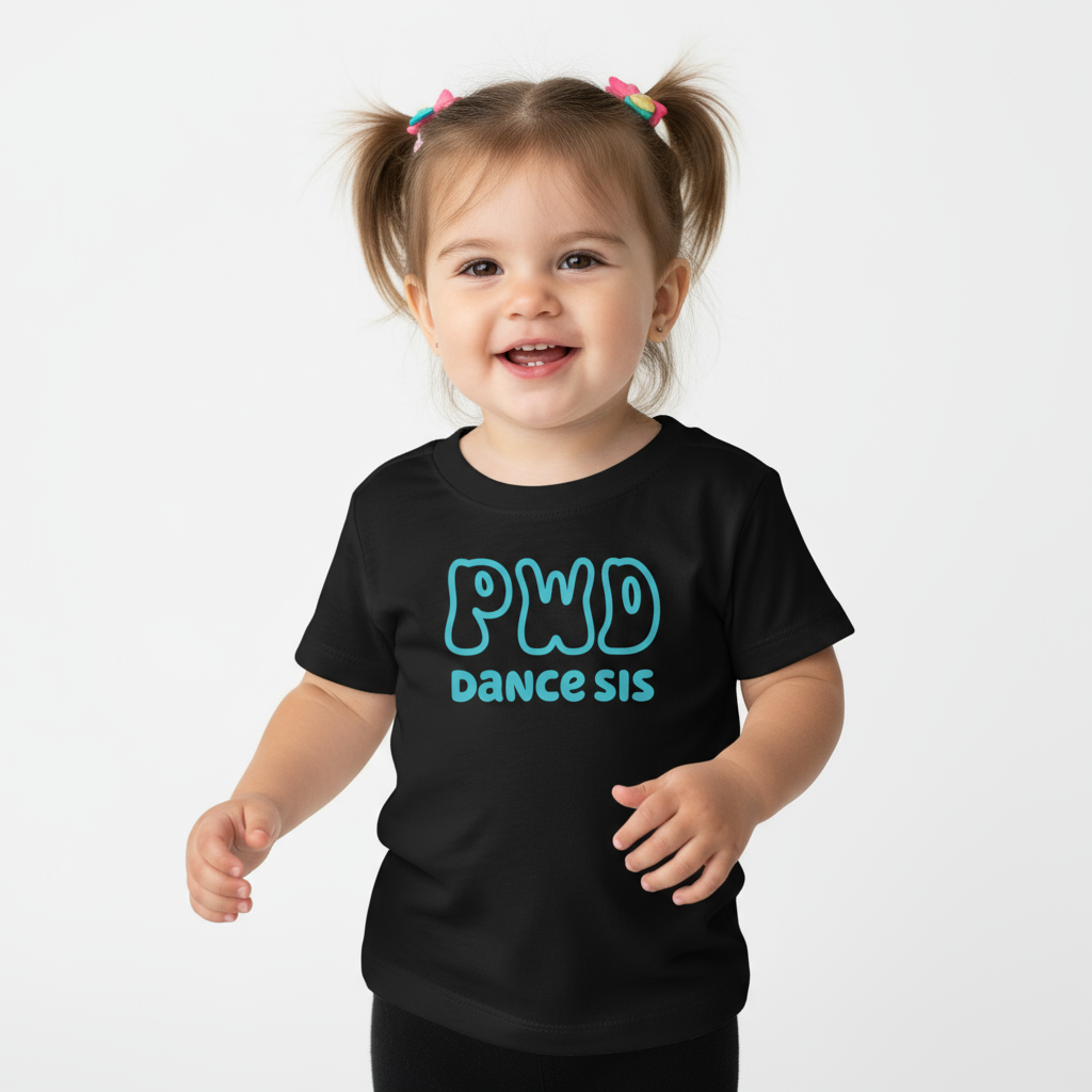 PWD| Kids| Youth + Toddler Short Sleeve Tee | Dance SIs - Dance Bro