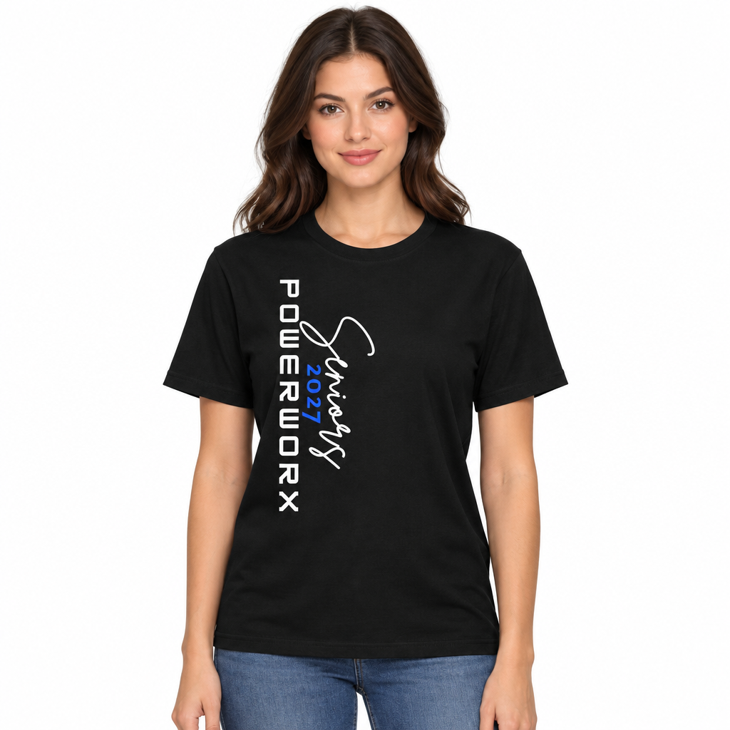 2027 Senior Short-Sleeve Unisex T-Shirt with expedited shipping