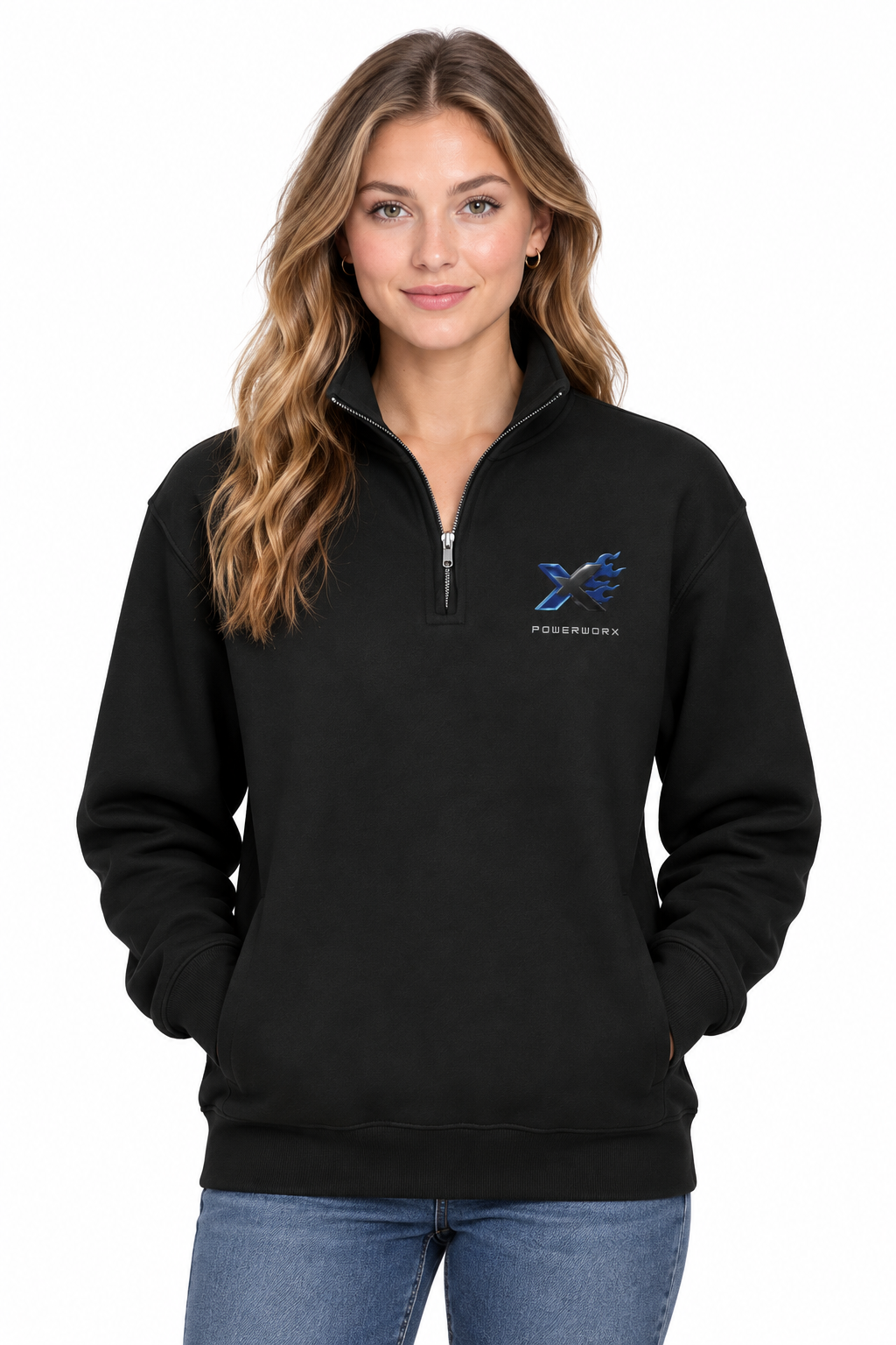 (PWD) Lane Seven LS14014 Premium 1/4 Zip Sweatshirt