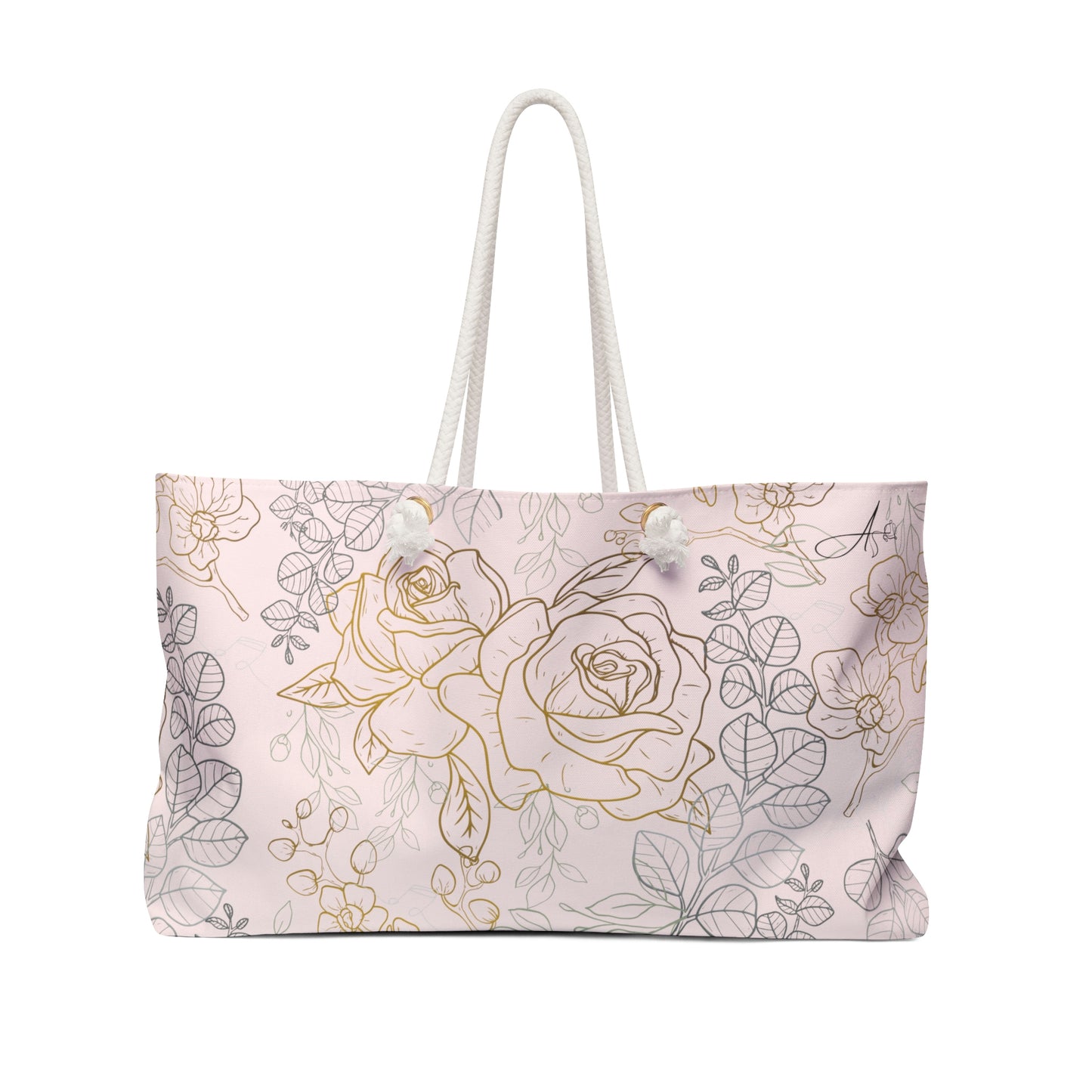 Rosalee:: Weekender Bag in blush