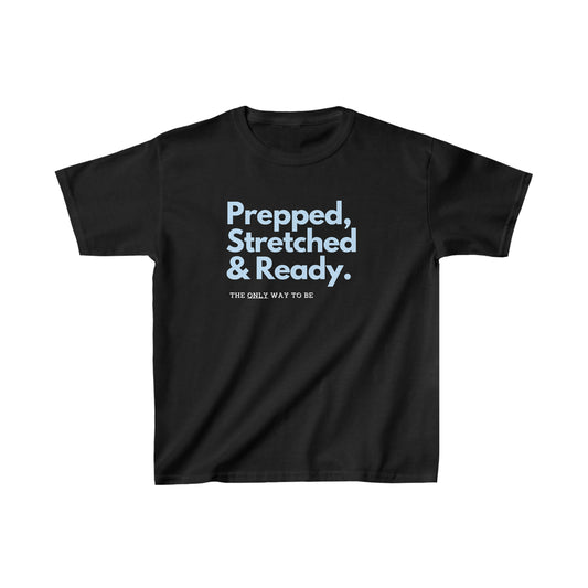 Kids T-shirt:: Stretched & Ready