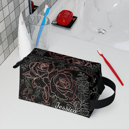 Rosalee:: Personalized Toiletry Bag