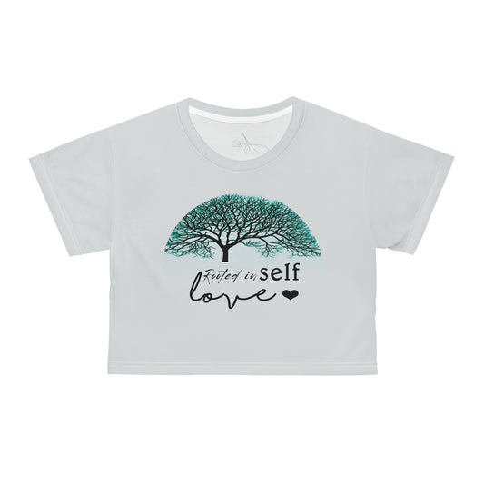 Crop Tee - Rooted love